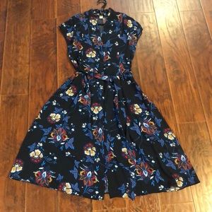 H&M Floral Dress Size 14